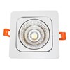 Миниатюра фото встраиваемый светодиодный светильник lumina deco ldc 8065-10w wt | 220svet.ru