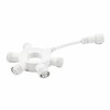 Миниатюра фото соединитель для гирлянд uniel utc-f90 y6 white ul-00013231 | 220svet.ru