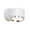 Миниатюра фото светильник  настенный feron hl4598  barrel duet 12w, 230v,gx53, белый + хром ip20 | 220svet.ru