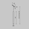Миниатюра фото трековый низковольтный светильник maytoni focus led exility x tr245-4-7wtw-dsz-b | 220svet.ru