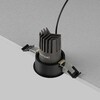 Миниатюра фото встраиваемый светильник maytoni dip dl123-10w-2.7k-b | 220svet.ru