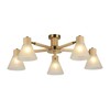 Миниатюра фото потолочная люстра arte lamp meleph a4096pl-5br | 220svet.ru