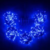 Миниатюра фото комплект 5 синих нитей по 20м, 1000 led, провод черный пвх, ip54 ltc kdd1000-11-1b | 220svet.ru