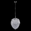 Миниатюра фото подвесной светильник crystal lux charme sp6 chrome/transparent | 220svet.ru