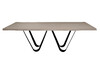 Миниатюра фото стол обеденный garda decor 58db-23186 | 220svet.ru