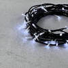 Миниатюра фото гирлянда нить с контроллером 10м белая 220в, 100 led, провод черный пвх, ip20 ltc pst100f8-11-2w | 220svet.ru