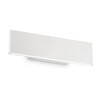 Миниатюра фото настенный светодиодный светильник ideal lux desk ap2 bianco | 220svet.ru