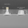 Миниатюра фото умный светодиодный модуль 7w 2700-6500k 113° cct+dim elektrostandard умный модуль bmgu1005 | 220svet.ru