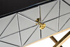 Миниатюра фото тумба с матовой зеркальной отделкой garda decor kfg090 | 220svet.ru