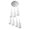 Миниатюра фото подвесная люстра каскадная lumion tracy 8270/7a хром | 220svet.ru