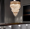 Миниатюра фото подвесная люстра delight collection tear drop glass 8 | 220svet.ru