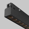 Миниатюра фото трековый магнитный светодиодный светильник maytoni points exility tr031-4-24wtw-dd2-b | 220svet.ru