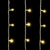 Миниатюра фото гирлянда занавес 2 x 1 м тепло-белый 220в, 200 led, провод прозрачный пвх, ip54 ltc pcl202-10-2ww | 220svet.ru