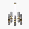 Миниатюра фото потолочная люстра на штанге maytoni antic mod302pl-10gr | 220svet.ru