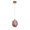 Миниатюра фото подвесной светильник odeon light gemme 7113/4lb сиреневый | 220svet.ru