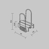 Миниатюра фото комплект креплений для профиля maytoni алюминиевый профиль 642052 | 220svet.ru