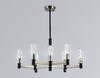 Миниатюра фото потолочная люстра на штанге ambrella light heigh light sn lh55503 | 220svet.ru