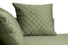Миниатюра фото диван-кушетка sorrento правый велюровый оливковый garda decor sorrento-couch-colt1002 | 220svet.ru
