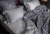 Миниатюра фото комплект наволочек саванна принт тенсель серый 50*70 garda decor 144hf-41008 | 220svet.ru