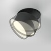 Миниатюра фото спот встраиваемый светодиодный maytoni onda dl024-12w3k-b | 220svet.ru