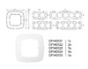 Миниатюра фото рамка 4-постовая ambrella volt omega ecta of140124 | 220svet.ru