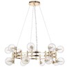 Миниатюра фото подвесная люстра crystal lux luxury sp16 gold | 220svet.ru