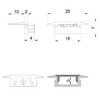 Миниатюра фото заглушка deko-light end cap p-et-01-10 set 2 pcs 978092 | 220svet.ru