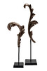 Миниатюра фото статуэтка лист винтаж garda decor 71pn-03209 | 220svet.ru