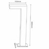 Миниатюра фото уличный светодиодный светильник lucide texas 28851/60/30 | 220svet.ru
