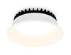 Миниатюра фото встраиваемый светодиодный светильник ambrella light downlight dcr512 | 220svet.ru