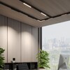 Миниатюра фото трековый светильник с переключателем цветовой темперетуры novotech vector 359952 черный | 220svet.ru