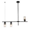 Миниатюра фото подвесная люстра escada reverse 2100/3p black | 220svet.ru