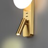 Миниатюра фото настенный светодиодный светильник odeon light albergo 7050/5wl | 220svet.ru