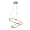Миниатюра фото подвесной светодиодный светильник escada void 10254/2led gold app | 220svet.ru