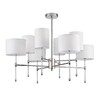 Миниатюра фото потолочная люстра на штанге lumion latti 6589/8c хром | 220svet.ru