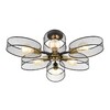 Миниатюра фото потолочная люстра на штанге lumion vivana 8153/6c черный | 220svet.ru