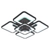 Миниатюра фото потолочная светодиодная люстра profit light 8057/4+1 cof | 220svet.ru