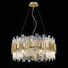 Миниатюра фото подвесная люстра p68073-14 gold delight collection | 220svet.ru