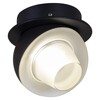 Миниатюра фото спот reluce 84090-9.0-001qr cob8w bk | 220svet.ru