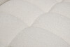 Миниатюра фото диван двухместный букле экрю garda decor prato gd/prato-d2-orso ecru | 220svet.ru