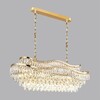 Миниатюра фото подвесная люстра odeon light wayta 5073/15 золотая | 220svet.ru