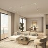 Миниатюра фото трековый светодиодный светильник denkirs simple linear dk8105-wh | 220svet.ru