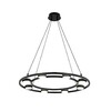 Миниатюра фото подвесная люстра lumion torina 8340/8 черный | 220svet.ru