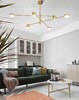 Миниатюра фото потолочная люстра на штанге inodesign sunshine 41.1046 | 220svet.ru