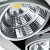 Миниатюра фото встраиваемый светодиодный светильник arte lamp merga a8450pl-3wh | 220svet.ru