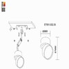 Миниатюра фото светодиодный спот st luce st651.532.09 | 220svet.ru