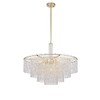 Миниатюра фото подвесная люстра favourite fringe 4762-9p | 220svet.ru