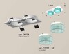 Миниатюра фото комплект встраиваемого светильника ambrella light techno spot xc (c6525, n6153) xc6525043 | 220svet.ru