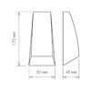 Миниатюра фото уличный настенный светильник elektrostandard 1016 techno a032763 | 220svet.ru