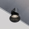 Миниатюра фото встраиваемый светодиодный светильник ip44 elektrostandard arco 15274/led черный | 220svet.ru